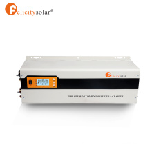 Felicity PV grid pure sine wave 5KVA solar power inverter built in battery charger